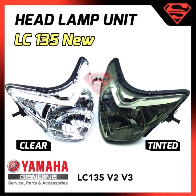 Head Lamp Lc V Lc New V V V V V V Lc Tinted Clear