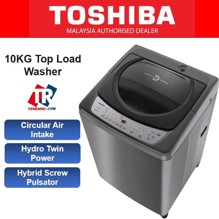 Toshiba Kg Washing Machine Kg Fully Auto Aw H Gm Mesin Basuh