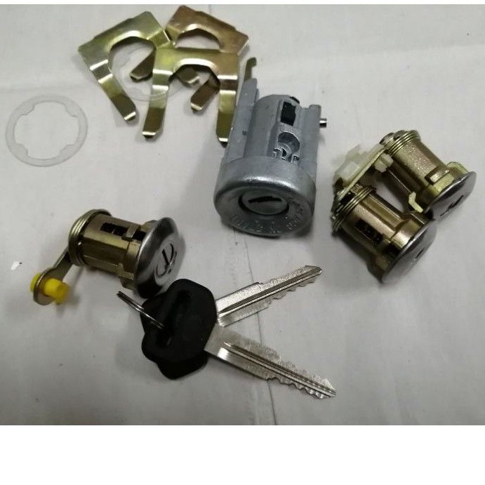 DAIHATSU Genuine IGNITION LOCK START KEY DOOR KEY SET KUNCI