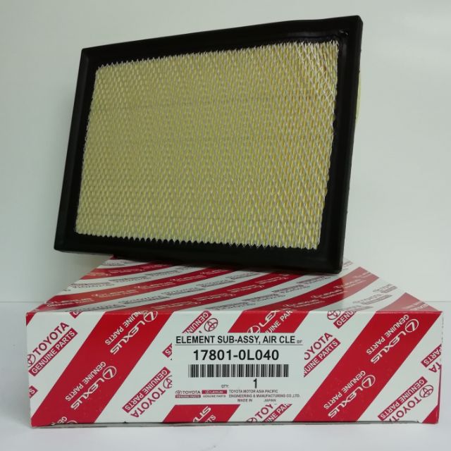 Air Filter Toyota Hilux Revo GUN125 2016 Shopee Malaysia