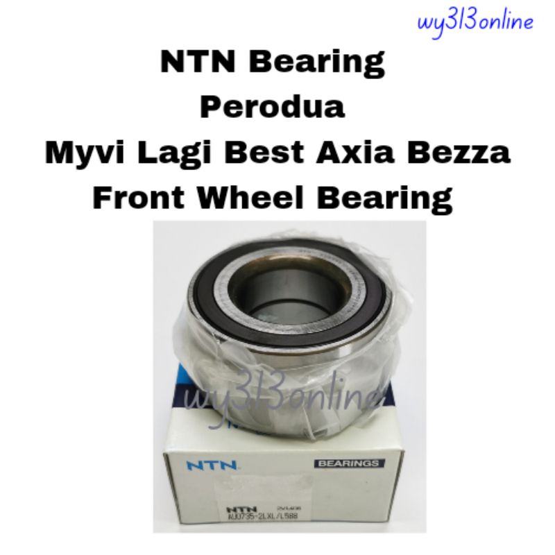 Ntn Japan Perodua Myvi Lagi Best Axia Bezza Front Wheel Bearing Ntn