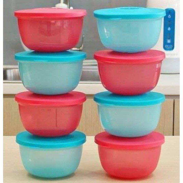 Tupperware Small Round Saver Ml Pcs Shopee Malaysia