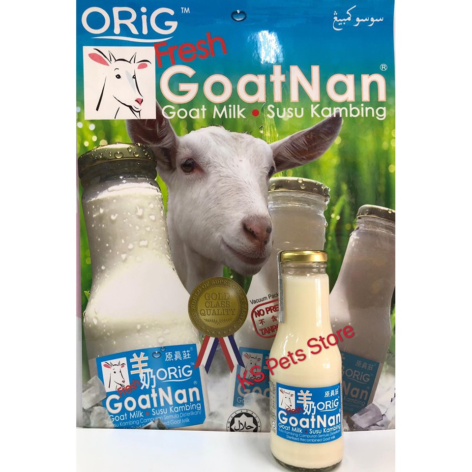 Orig Fresh Goatnan Goat Milk Ml Exp Shopee Malaysia