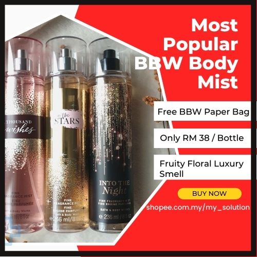 Bath And Body Works Perfume Body Mist Bbw Body Mist Minyak Wangi Bath