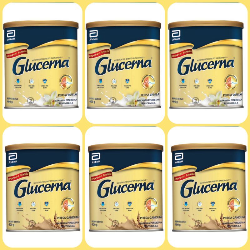 Glucerna New Vanilla Wheat Chocolate G X Tins Shopee Malaysia