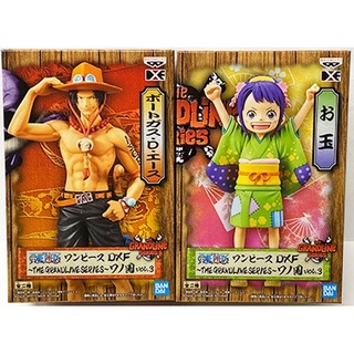 Original Banpresto Bandai One Piece DXF Wano Ace Otama The Grandline