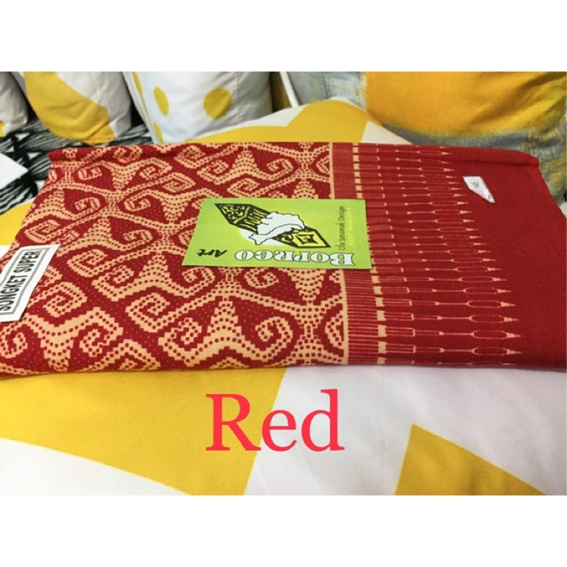 Kain Batik Cotton Lembut Corak Borneo Sarawak Shopee Malaysia