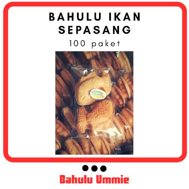 Paket Doorgift Kahwin Bahulu Ikan Bahulu Ummie Resepi Original