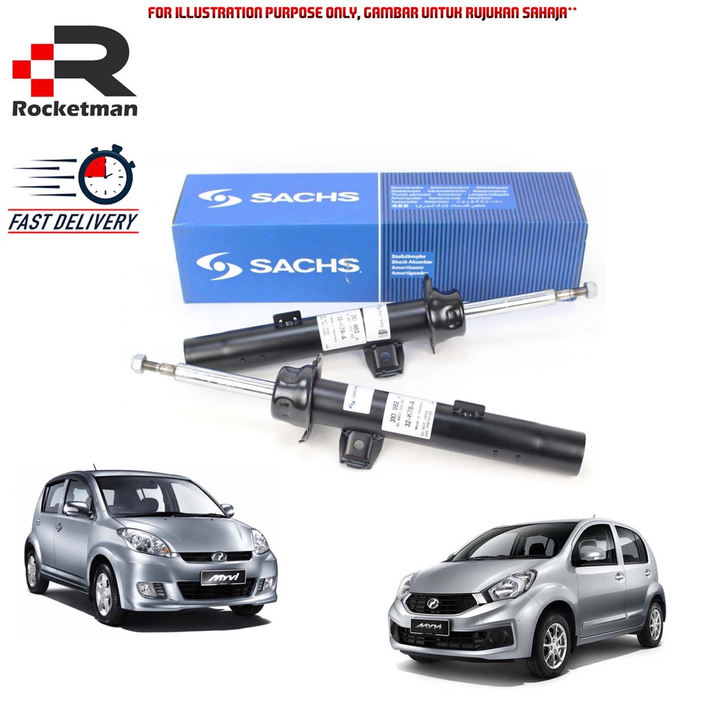 Sachs Shock Absorber Pcs Perodua Myvi Myvi