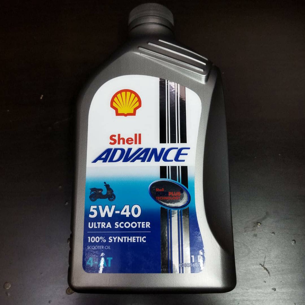 Shell Advance 4T Ultra SC 5W 40 Fully Synthetic Motorcycle Engine Oil