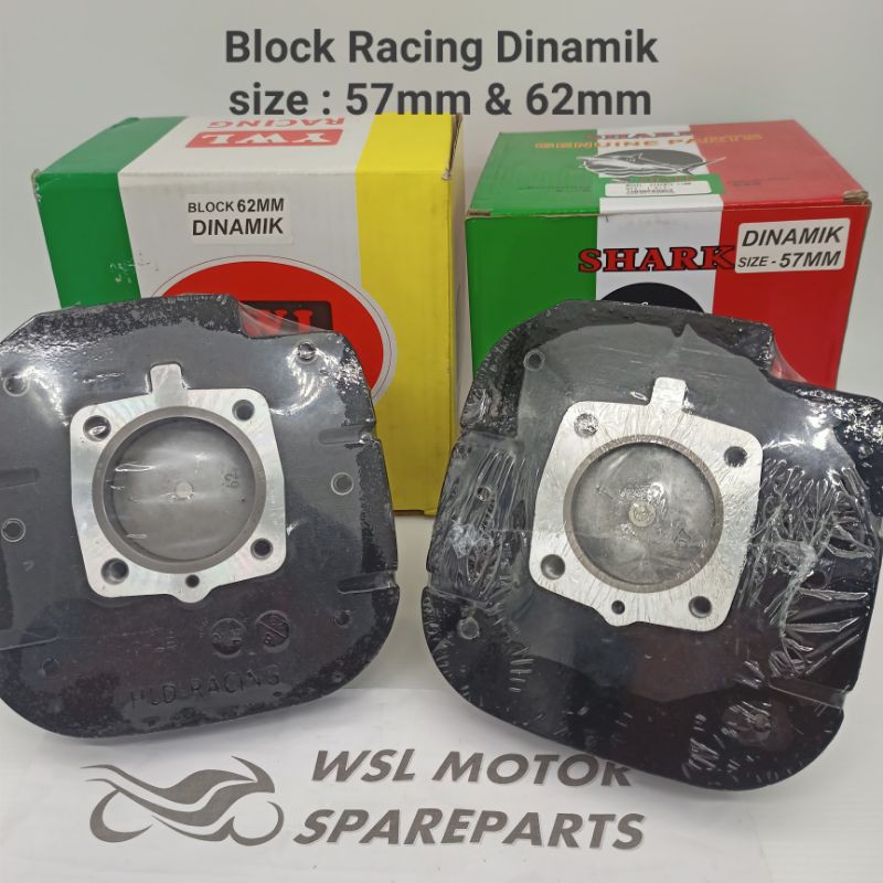 Block Racing Dinamik Std Mm Mm Mm Shark Ywl Shopee