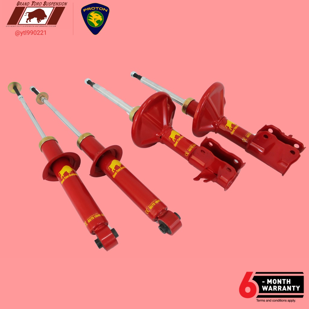 Proton Wira Satria Gts Heavy Duty Shock Absorber Shopee