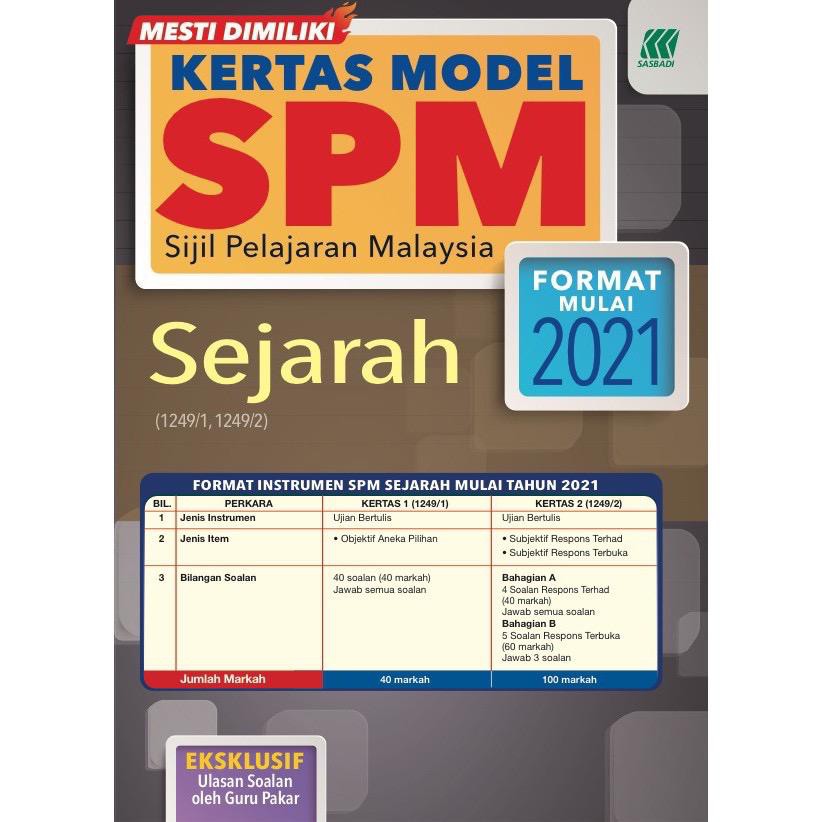 Sasbadi Kertas Model Spm Sejarah Format Mulai Images And Photos 49896 Hot Sex Picture 