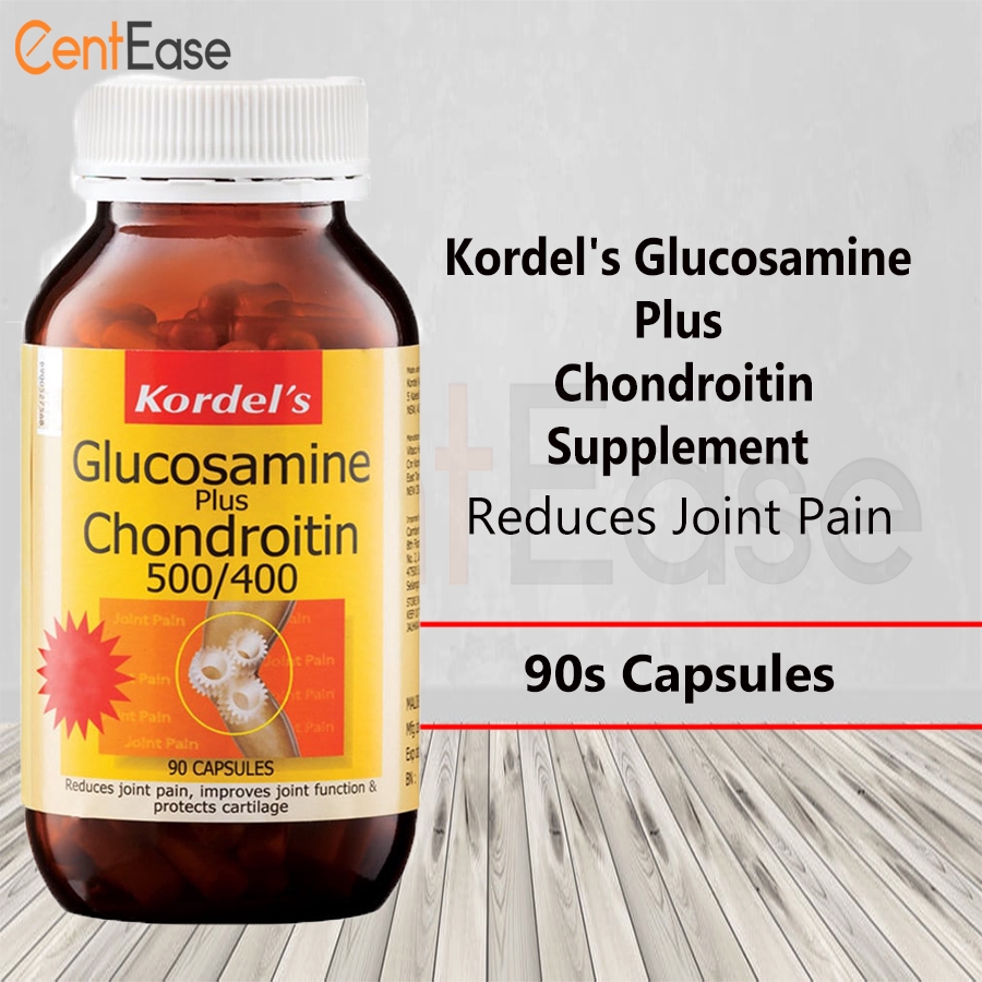 Kordel S Glucosamine Plus Chondroitin 90s Exp Apr 2023 Capsules