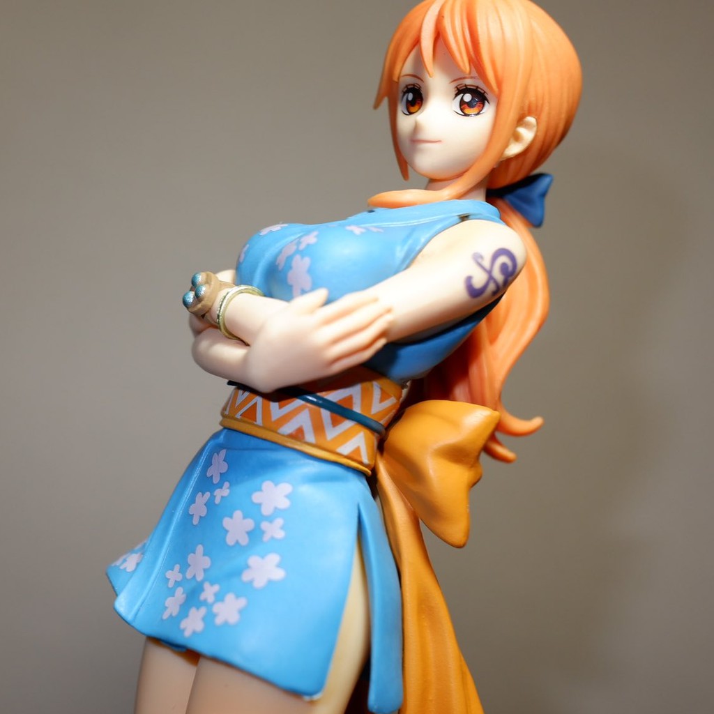 Gold Sticker Banpresto One Piece Nami Dxf Figure The Grandline