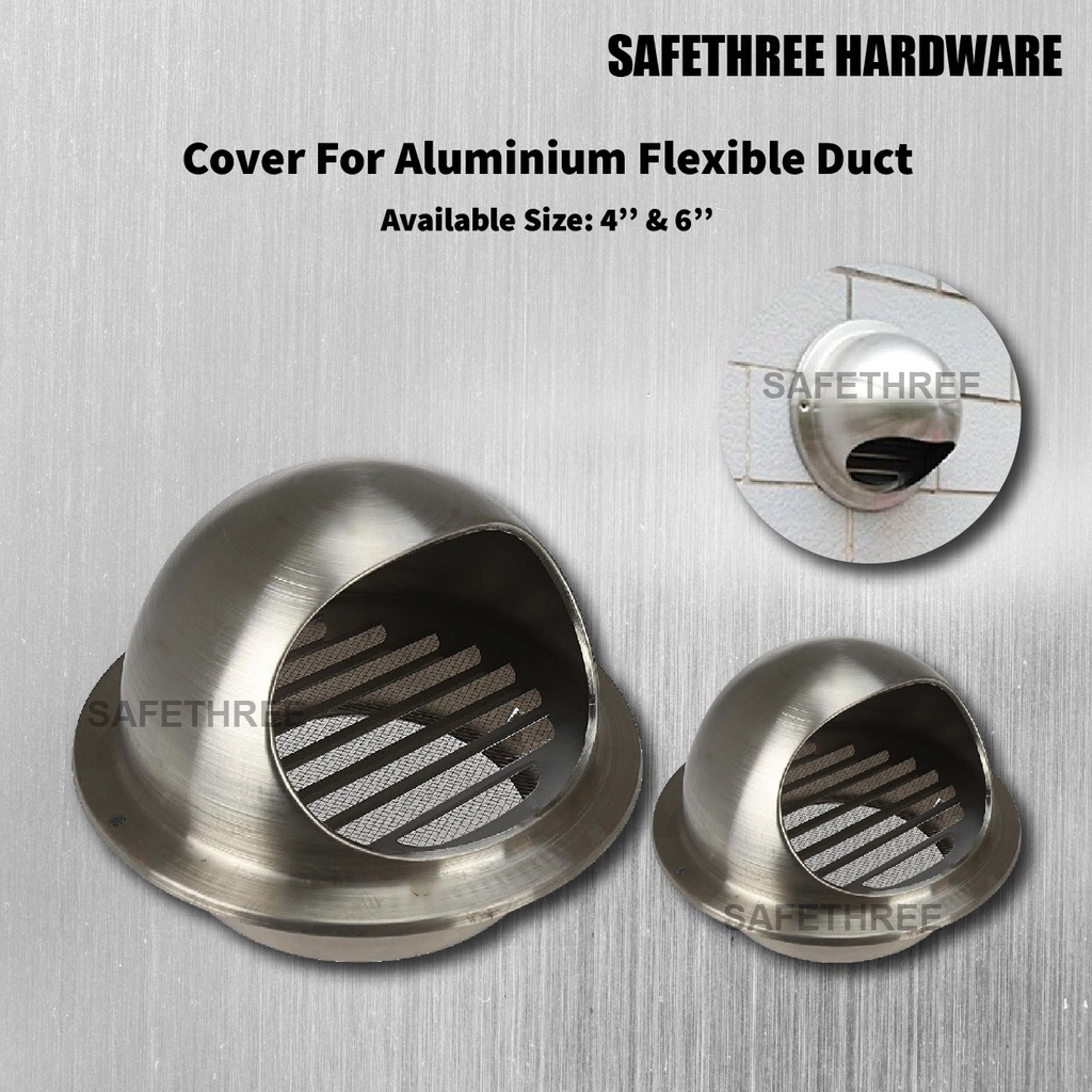 Cover For Aluminium Flexible Duct For Kitchen Cooker Hood