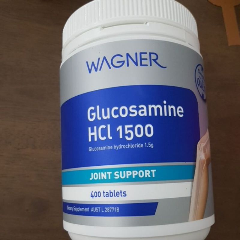 Wagner Glucosamine HCL 1500 400 Tablets Short Expiry Shopee Malaysia