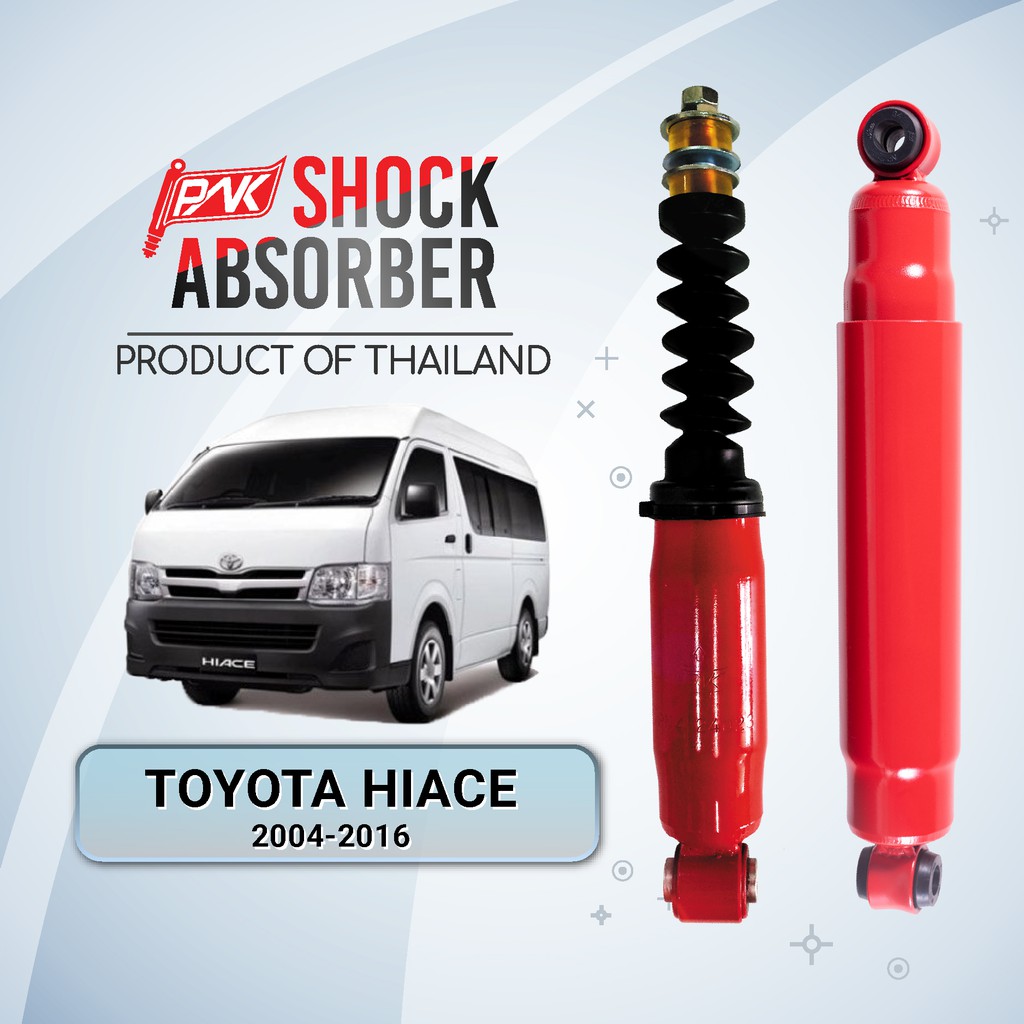 Set Pcs Toyota Hiace Commuter Kdh Heavy Duty Pnk Shock Absorber