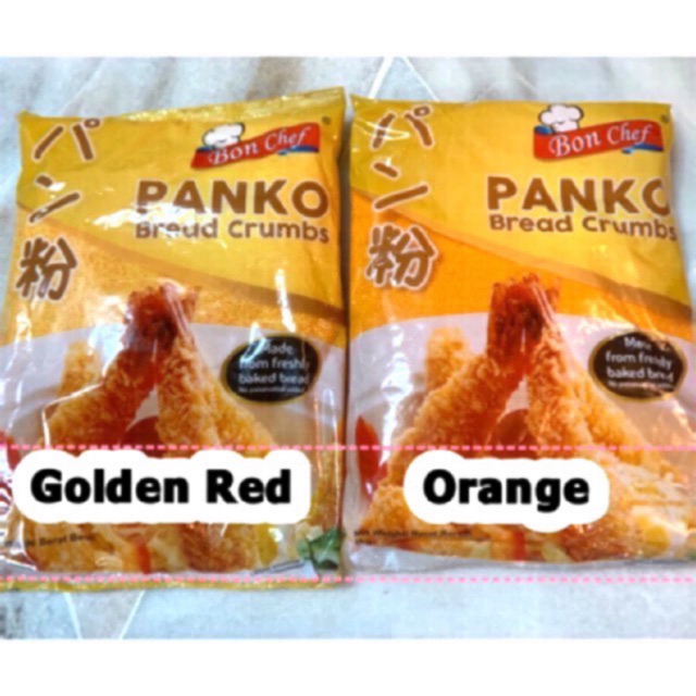 1KG Bon Chef Japanese PANKO Serbuk Roti Bread Crumbs 1kg Orange