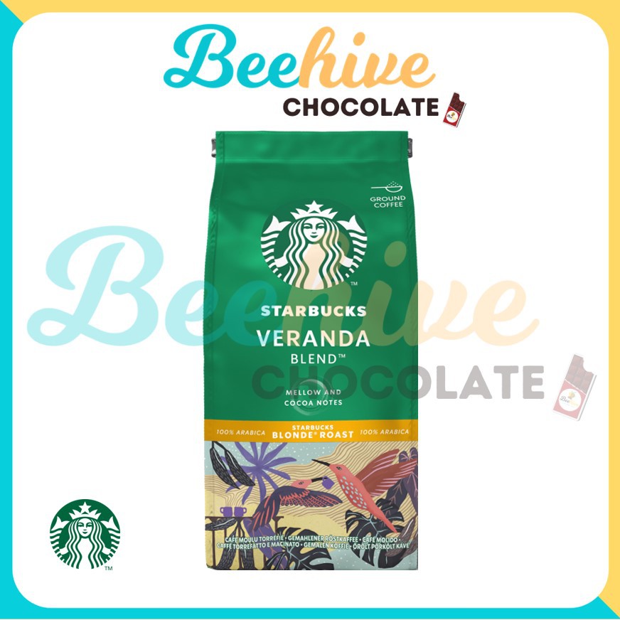 Starbucks Veranda Blend Blonde Roast Arabica Grounded Coffee G