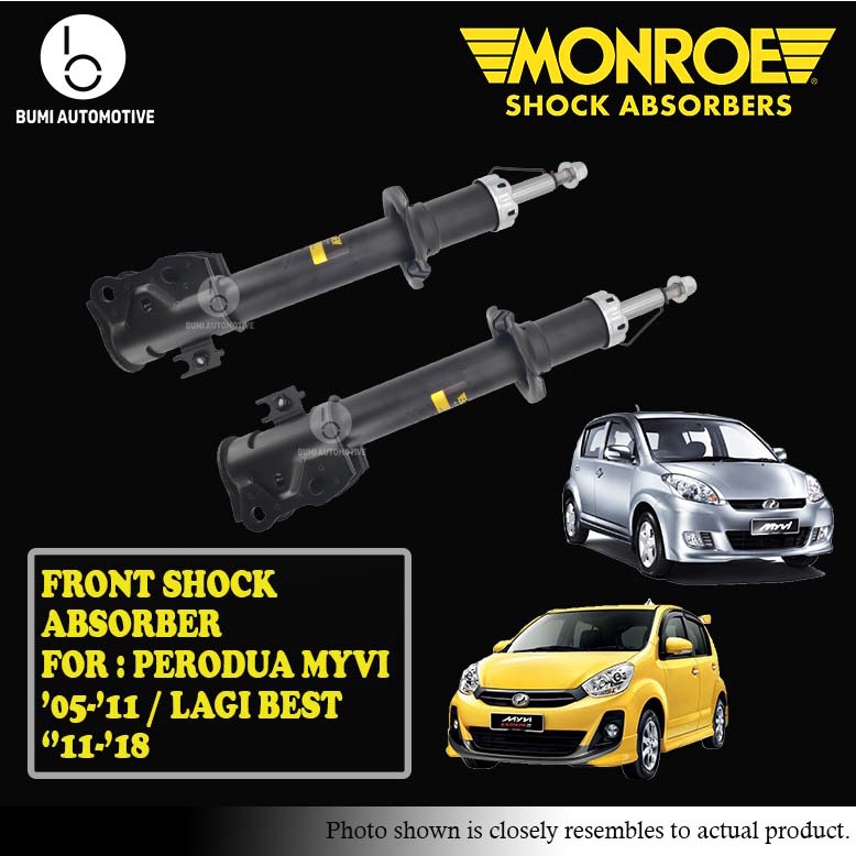 Monroe Perodua Myvi St Gen Myvi Lagi Best Oespectrum Front Depan