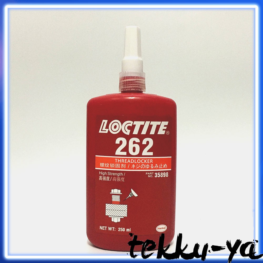 Henkel Loctite 262 Acrylic Anaerobic Threadlocker Red 250 ML 35898