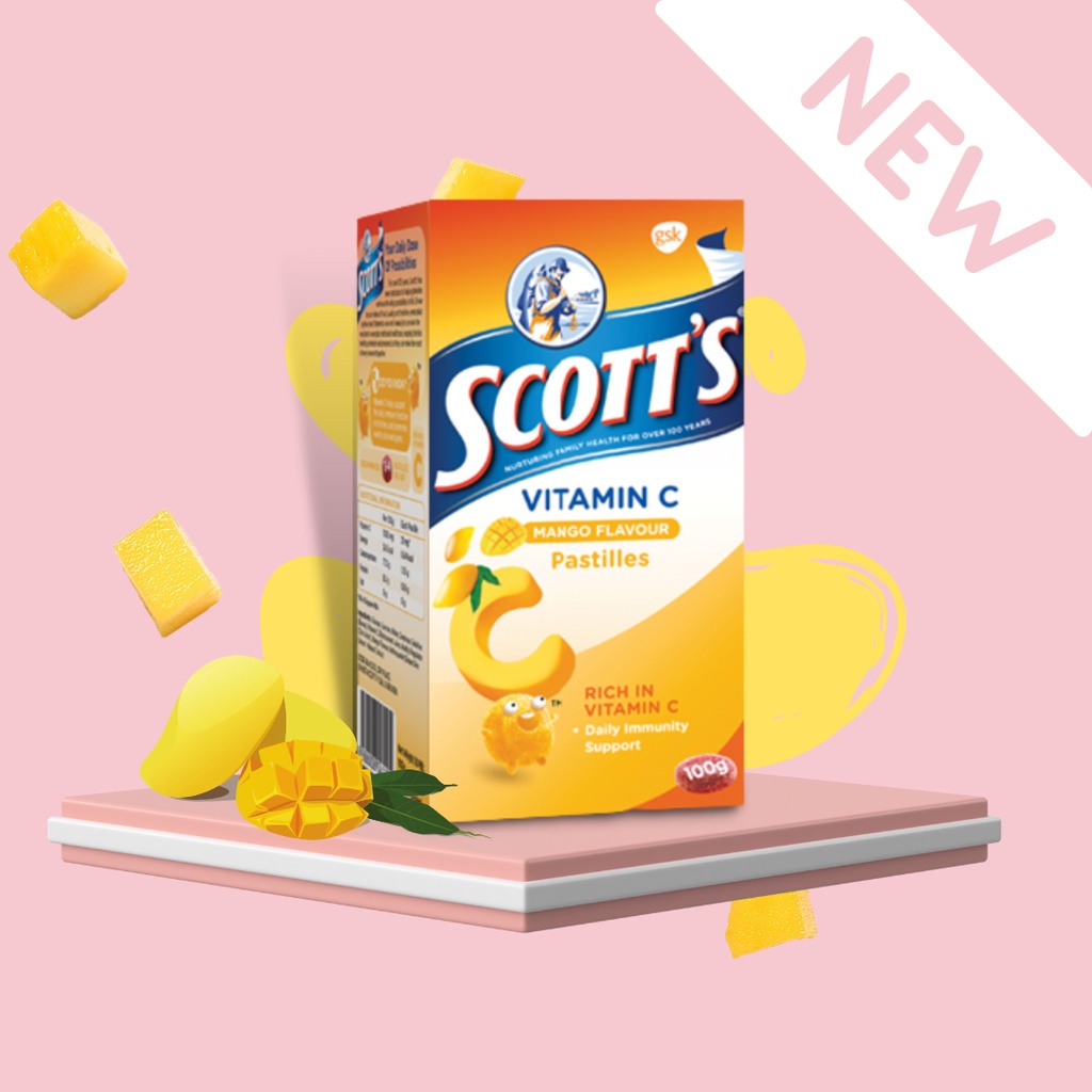 Scott S Vitamin C Pastilles 50s MANGO Shopee Malaysia