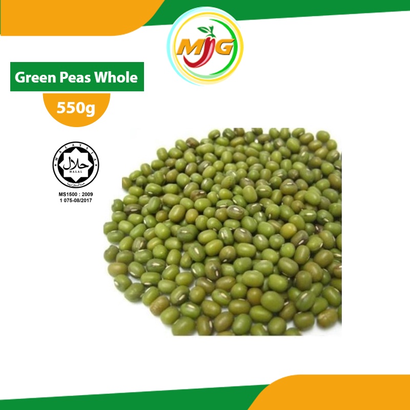 Green Peas Whole Kacang Hijau Mung Bean G Shopee Malaysia