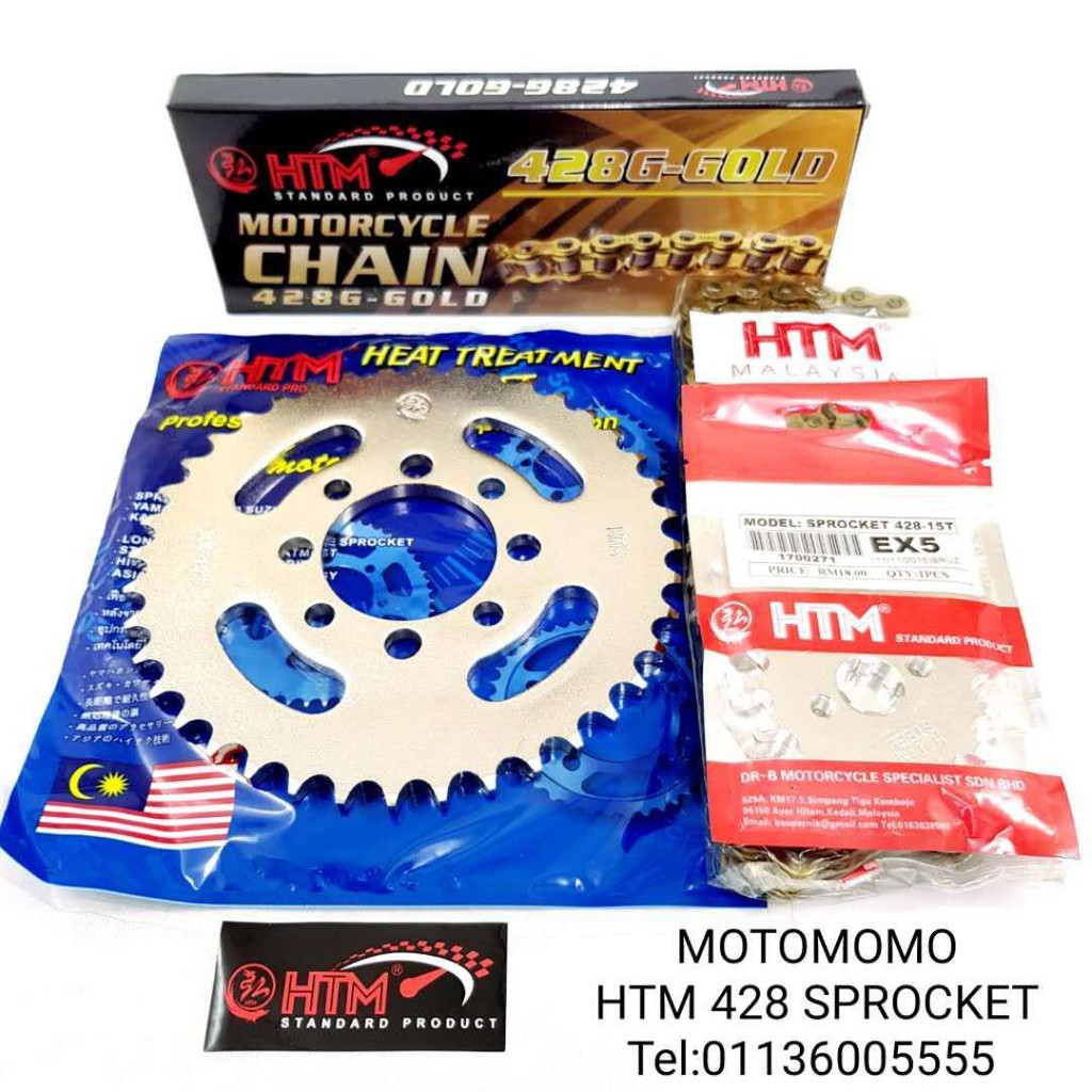 L Kriss Mr Ct Htm Sprocket Set Shopee Malaysia