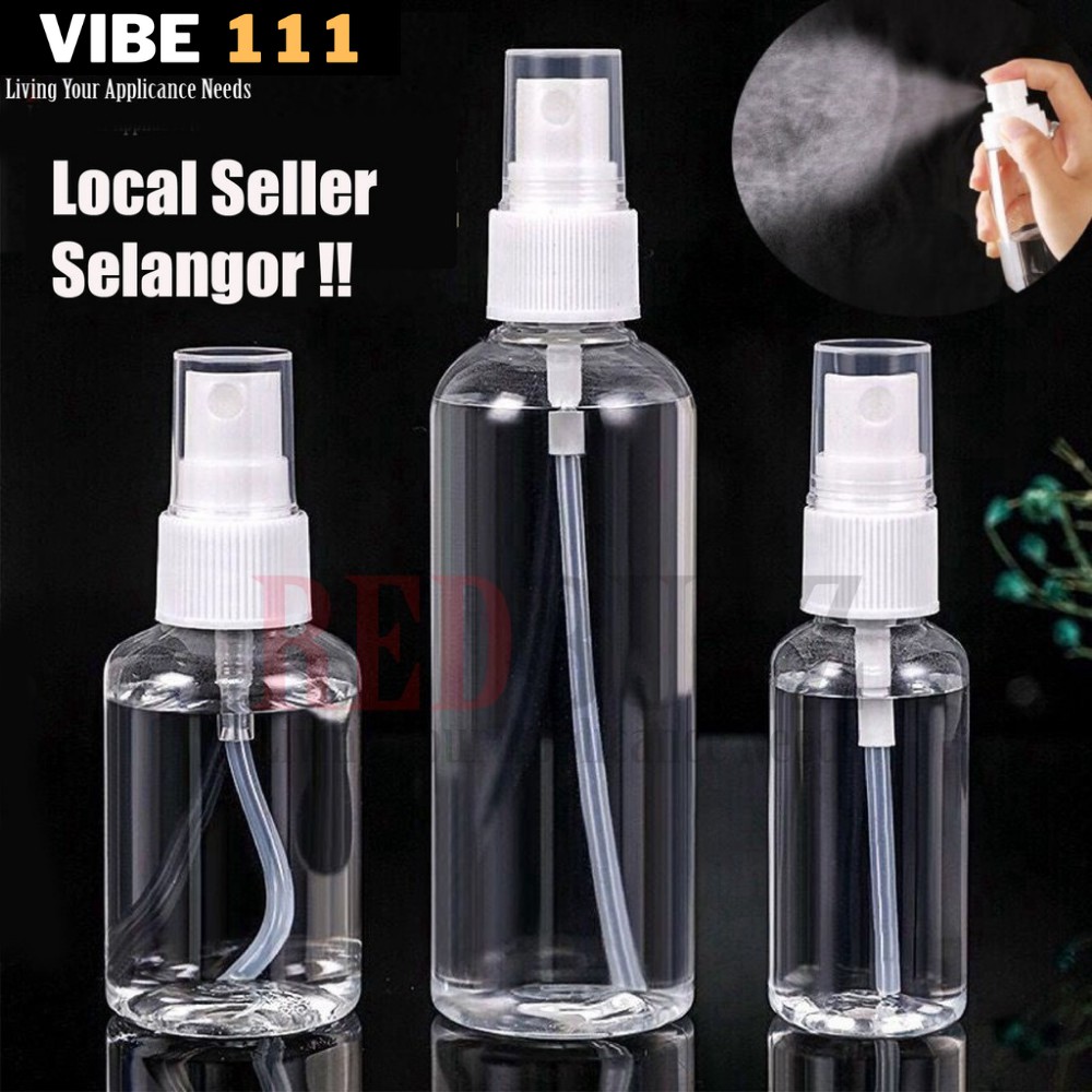 Transparent Empty Spray Mini Bottle Plastic Mini Spray Bottles