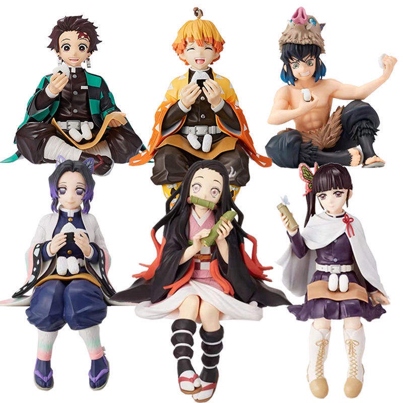 Demon Slayer Action Figure Nezuko Tanjirou Shinobu Zenitsu Hashibira