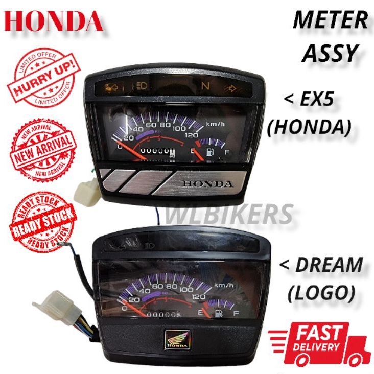 Honda Ex Hipower Ex Dream Meter Assy Meter Complete Set Tokahi Hot