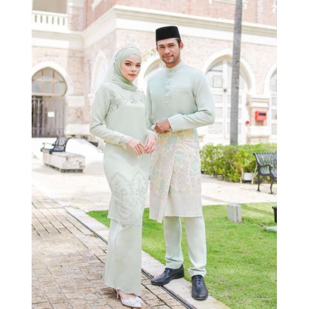 Dinara Baju Kurung Moden Hijabistahub Bride Series Baju Tunang Baju