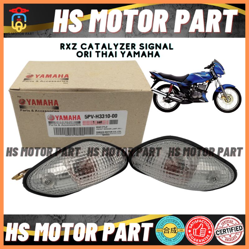 Hsmotorpart Rxz Catalyzer Front Signal Ori Thai Yamaha Rxz Catalyzer