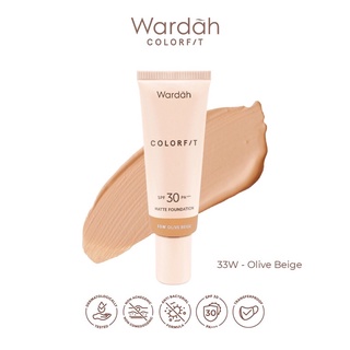 Wardah Colorfit Matte Foundation Spf Pa Ml Shopee Malaysia