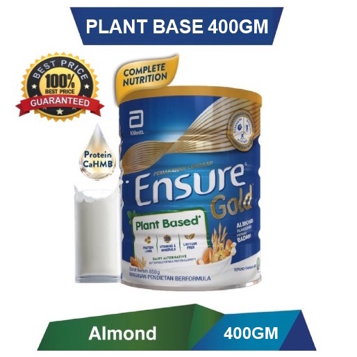 Ensure Gold Plant Based Almond 400G Shopee Malaysia