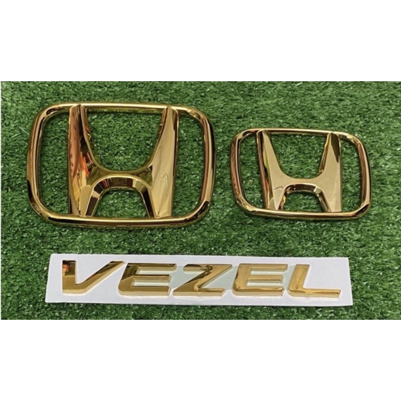 Honda Hrv Hr V Vezel Gold Emblem Shopee Malaysia