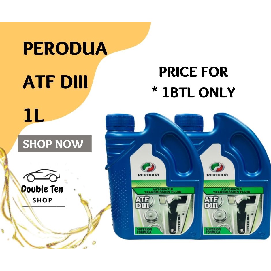 Perodua Minyak Gearbox Auto 1L Automatic Transmission Fluid Atf DIII