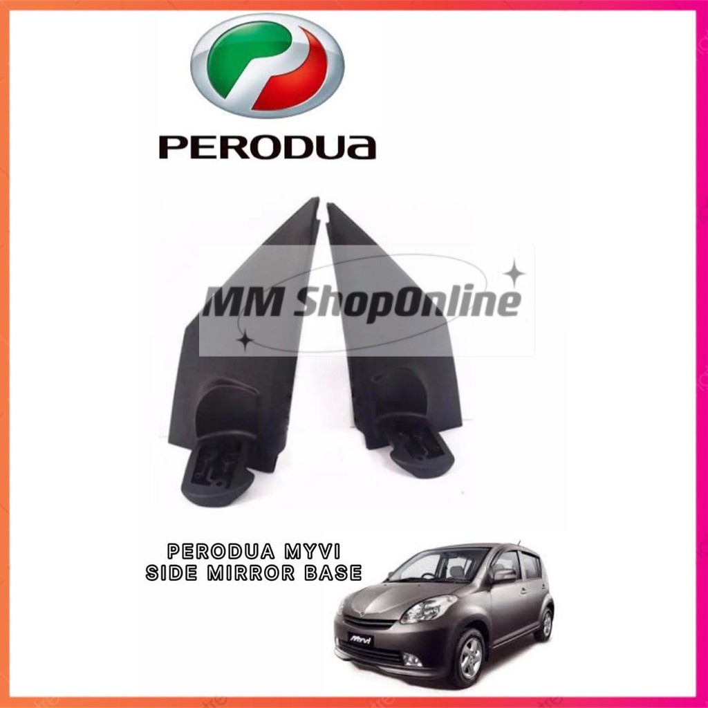 PERODUA MYVI OLD MODEL SIDE DOOR MIRROR BASE GASKET BRACKET TEPI PINTU