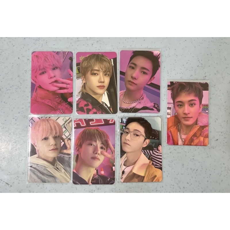 NCT DREAM GLITCH MODE POP UP STORE TRADING CARD A B VER JAEMIN JENO