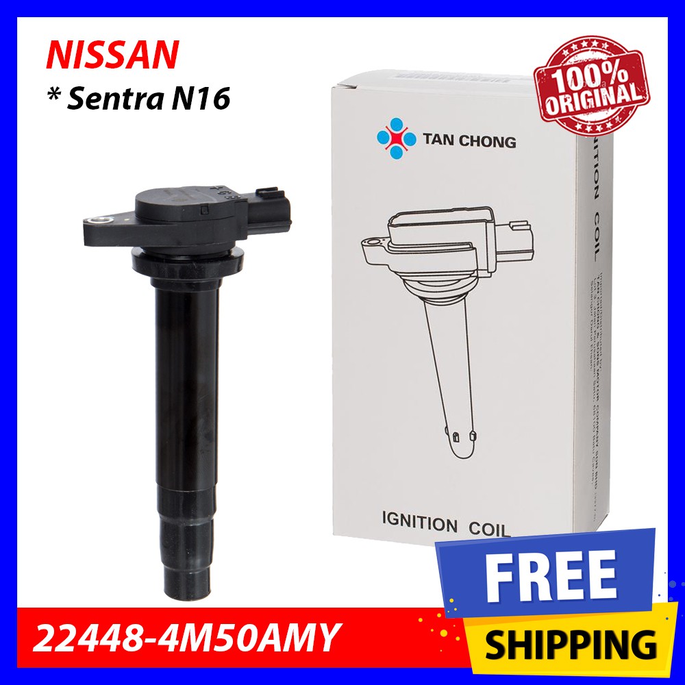 100 Original Nissan Tan Chong Ignition Plug Coil Sentra 1 6 1 8