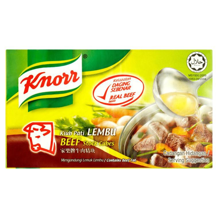 Knorr Beef Cubes 6 Cubes 60g Shopee Malaysia