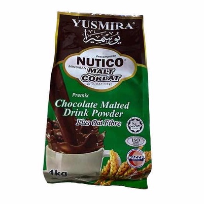 Malt Coklat Nutico Minuman Coklat Berkhasiat Plus Oat Fibre Yusmira Kg