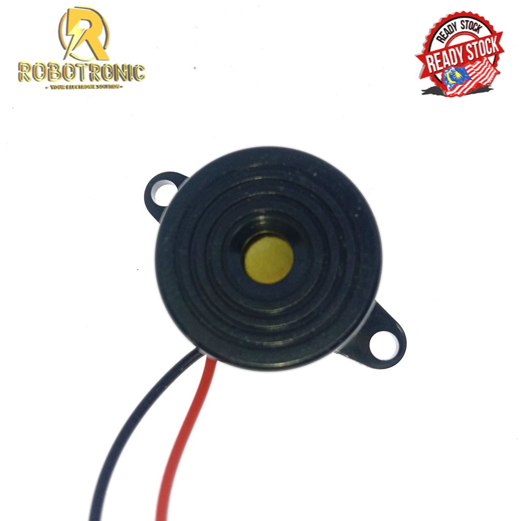 SFM 20B Active Piezoelectric Buzzer Continuous Beep Sound Shopee Malaysia