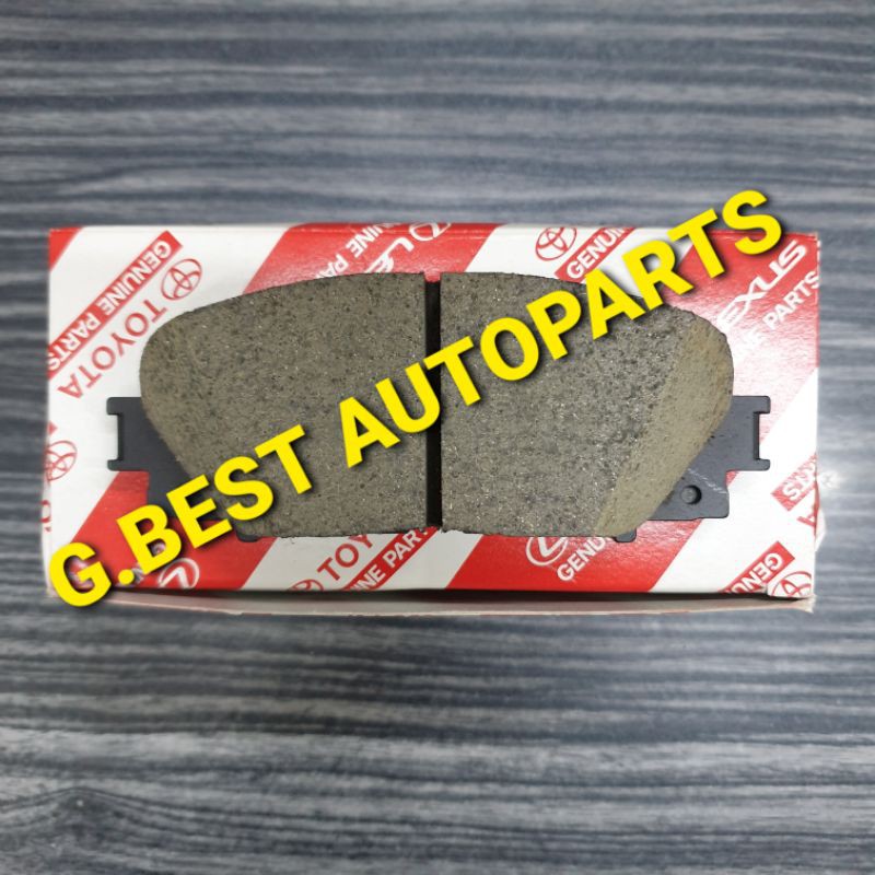 Toyota Original Front Disc Brake Pad Vios Ncp J Spec E Spec