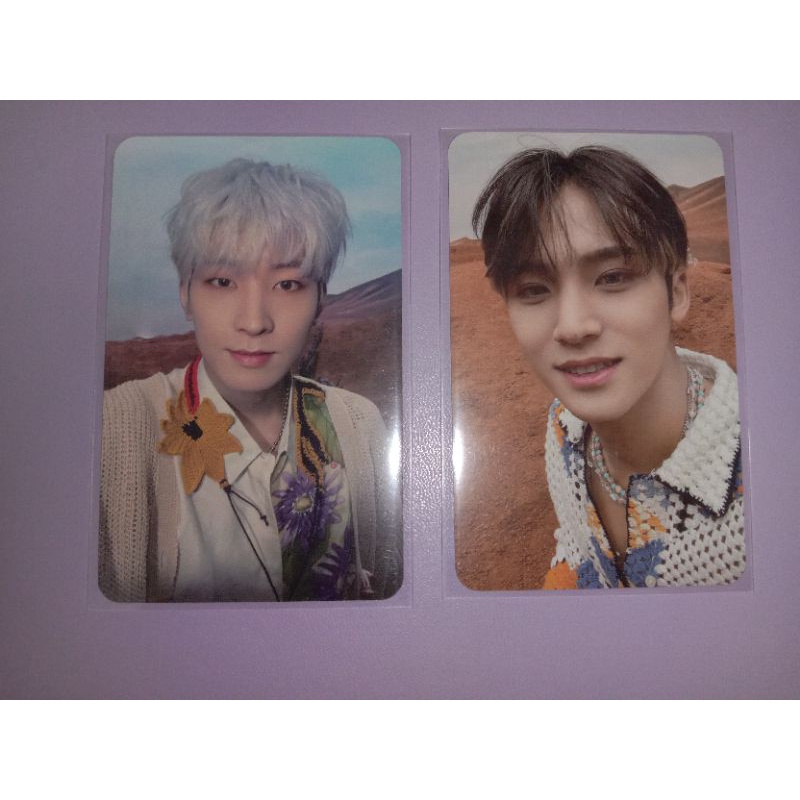 Seventeen Wonwoo Mingyu Yes Weverse Fansign Face The Sun Pc Shopee