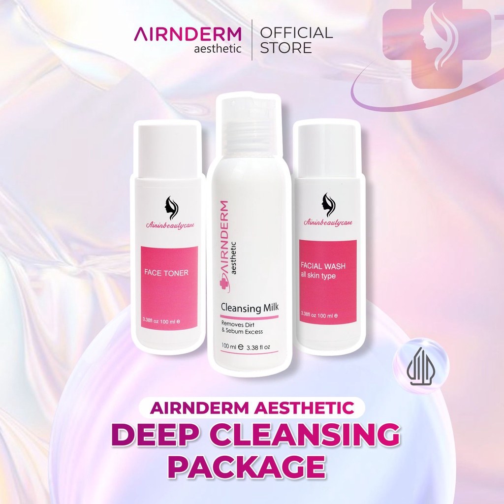 Airnderm Aesthetic Deep Cleansing Package Bby Airin Beauty Shopee