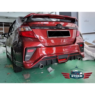 PERODUA BEZZA 2020 2022 D68 BODYKITS WITH 2K COLOR PAINT PU