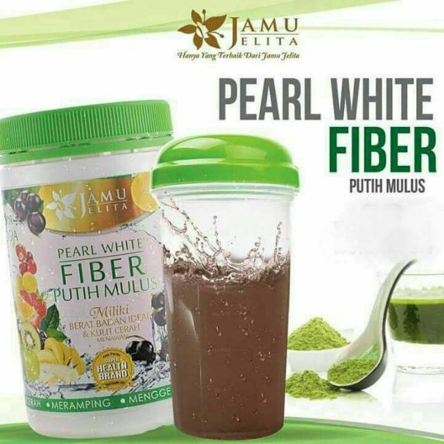 Pearl White Fiber Jamu Jelita Shopee Malaysia