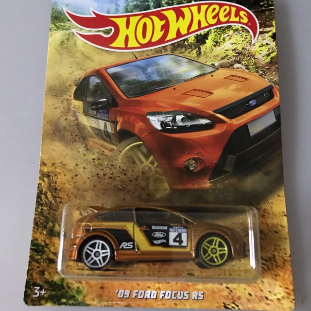 Hot Wheels Ford Focus Rs Rally Series Shopee Malaysia